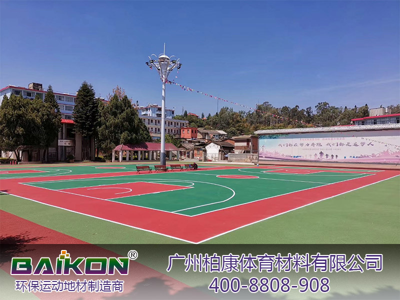 云南省楚雄市禄丰县 2300平方硅pu球场3.jpg